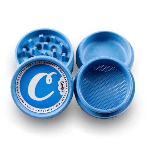 Santa Cruz Shredder x Cookies | 4 Piece Hemp Coloured Grinder