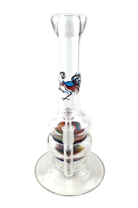 Rooster Apparatus | Double Rainbow Frit Rig