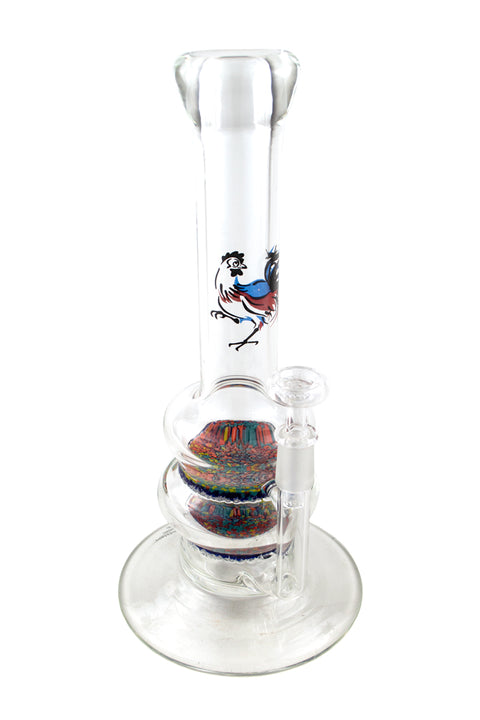 Rooster Apparatus | Double Rainbow Frit Rig