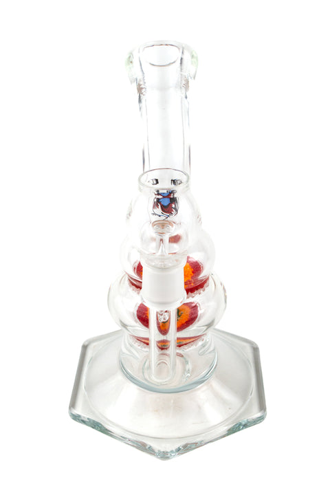 Rooster Apparatus | Double Rasta Frit Rig