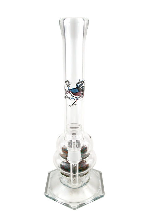 Rooster Apparatus | Double Rainbow Frit Rig