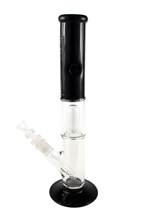 pH(x) | Black Single Perc Straight Tube