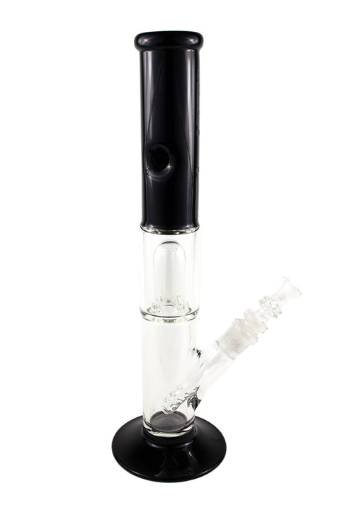 pH(x) | Black Single Perc Straight Tube