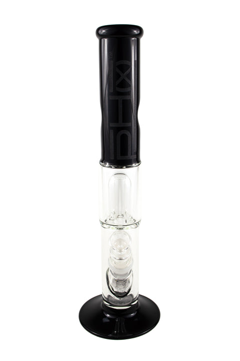 pH(x) | Black Single Perc Straight Tube