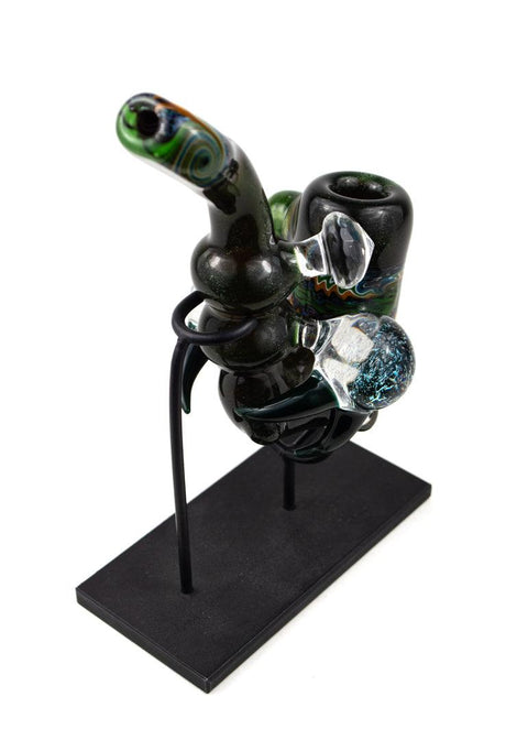 ANTX | Green Sparkle Sherlock - Peace Pipe 420