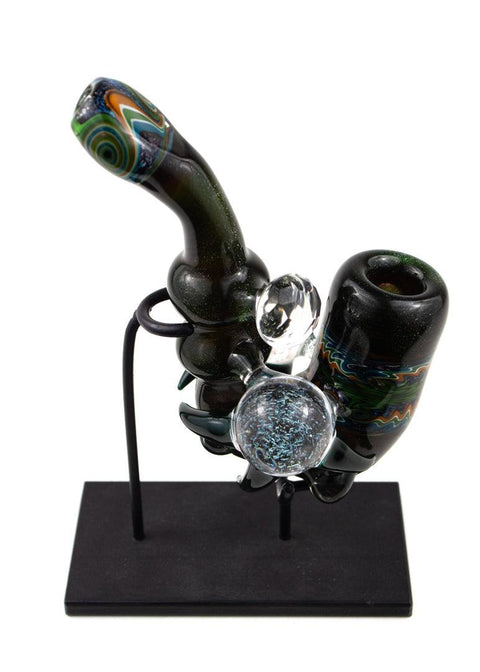 ANTX | Green Sparkle Sherlock - Peace Pipe 420