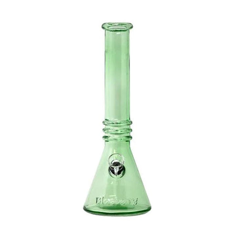 Blueberry | 12" Triple Ring Beaker - Peace Pipe 420