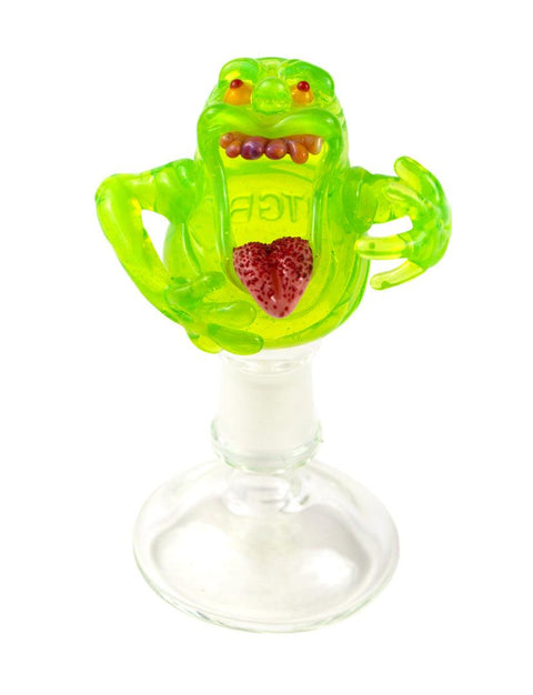 Bob The Glass Blower | 14mm Ghost Busters Slymer Dome - Peace Pipe 420