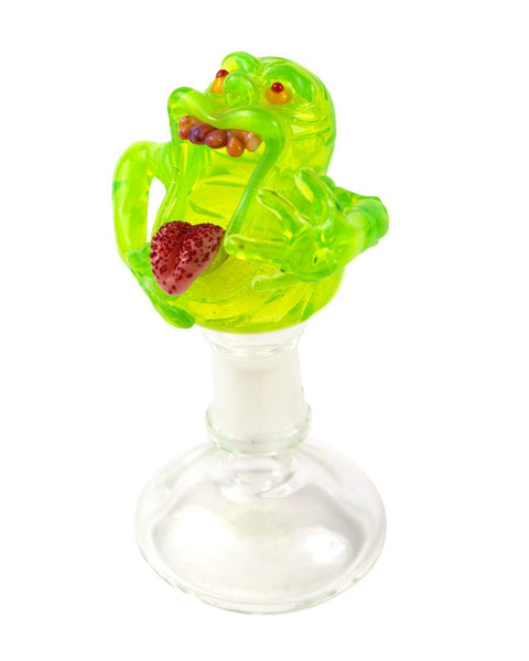 Bob The Glass Blower | 14mm Ghost Busters Slymer Dome - Peace Pipe 420