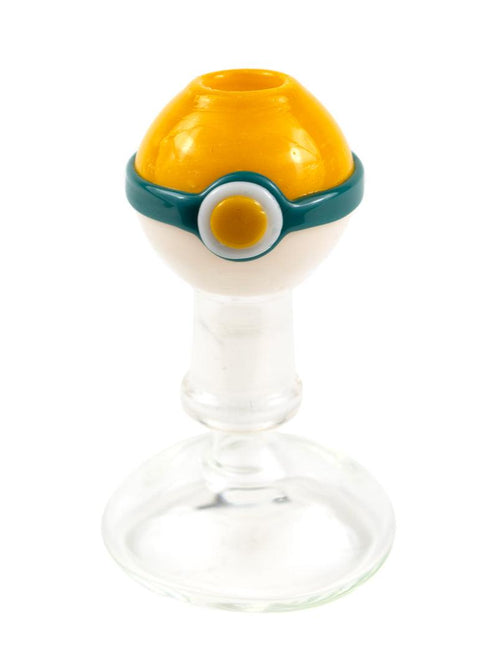 Bob The Glass Blower | 14mm Pokéball Dome (Park Ball) - Peace Pipe 420