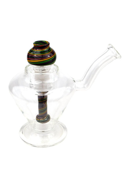 D.D. Sherpa | 18mm Oil Lamp Rig (Rasta) - Peace Pipe 420