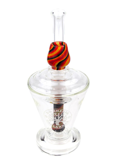 D.D. Sherpa | 18mm Oil Lamp Rig (Red/Yellow/Black) - Peace Pipe 420