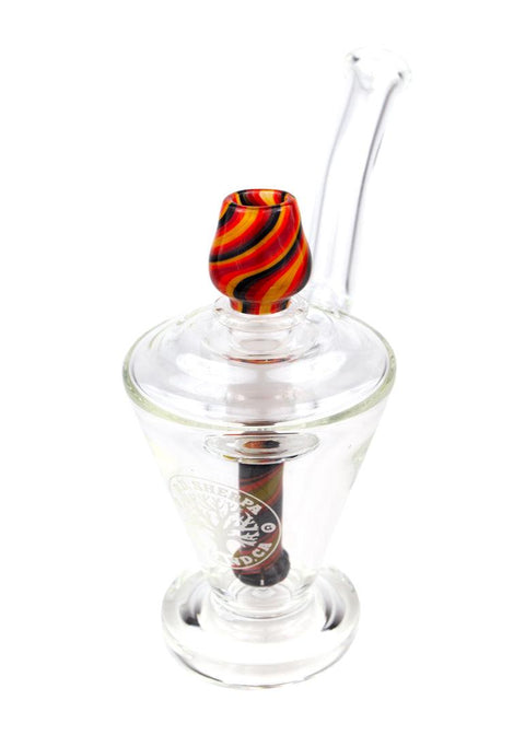 D.D. Sherpa | 18mm Oil Lamp Rig (Red/Yellow/Black) - Peace Pipe 420