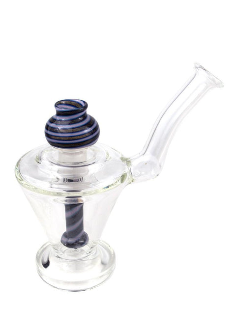 D.D. Sherpa | 18mm Oil Lamp Rig (Sparkle Grey) - Peace Pipe 420