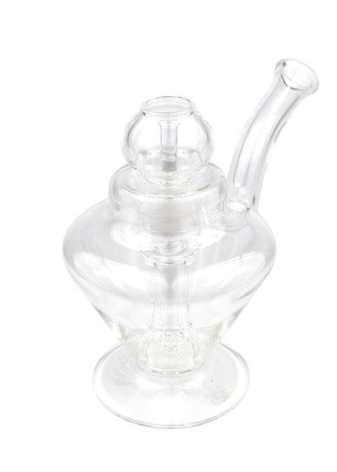 D.D. Sherpa | 18mm Showerhead Bubbler - Peace Pipe 420