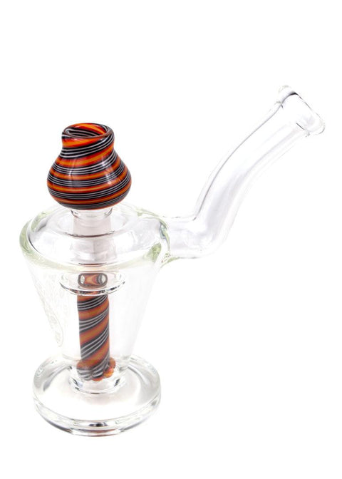 D.D. Sherpa | Oil Lamp Rig (Red/Black/White) - Peace Pipe 420