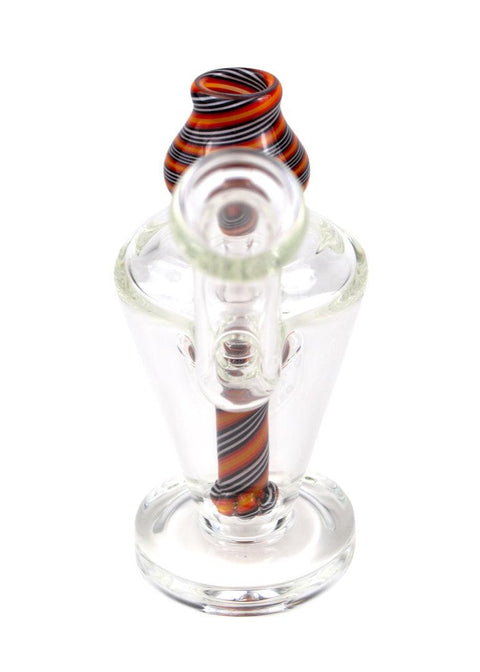 D.D. Sherpa | Oil Lamp Rig (Red/Black/White) - Peace Pipe 420