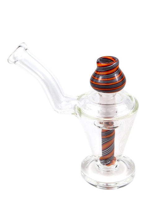 D.D. Sherpa | Oil Lamp Rig (Red/Black/White) - Peace Pipe 420