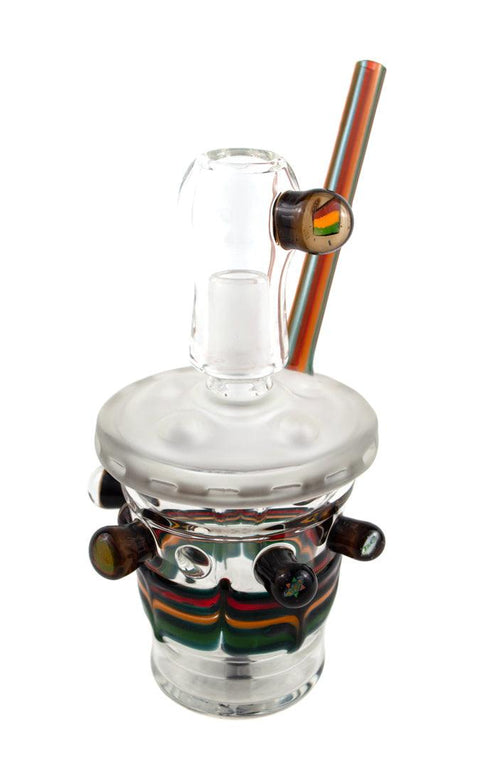 EVOL | Rasta Dabuccino Rig - Peace Pipe 420