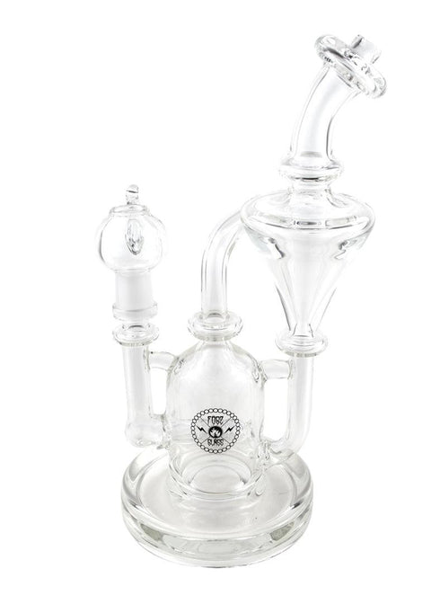 FOGZ | Clear Recycler - Peace Pipe 420