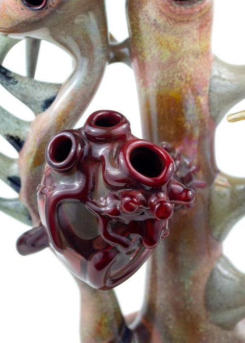 Goolen | Heart Bubbler - Peace Pipe 420