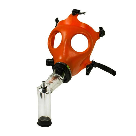 Herbies Acrylic | Gas Mask Waterpipe - Peace Pipe 420