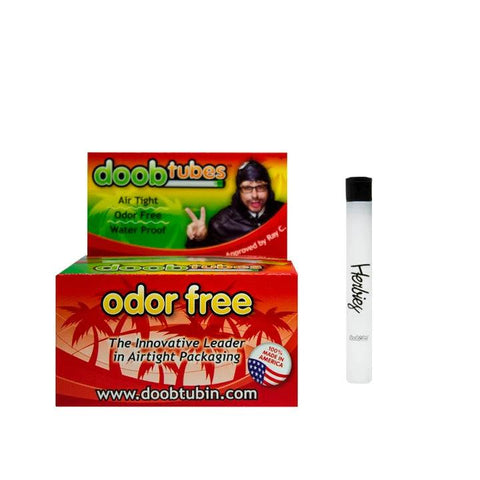 Herbies | Small Script Doob Tubes - Peace Pipe 420