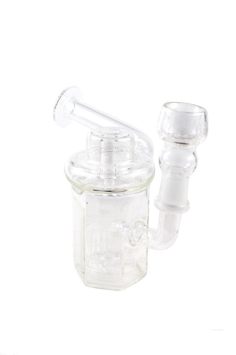 HiSi | Clear Mini Rig - Peace Pipe 420