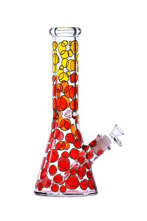 Nice Glass | 13" Colour Dots Beaker