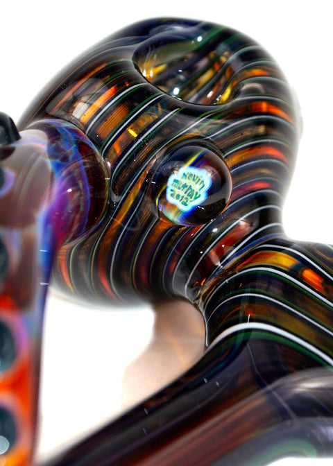 Kevin Murray | Worked Tentacle Pipe - Peace Pipe 420