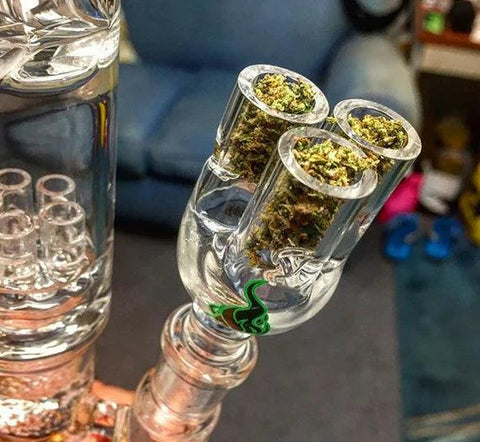 Medicali | 14mm Revolver Bowls - Peace Pipe 420