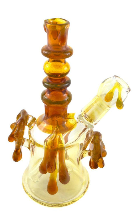 Miller | Amber Honey Drip Mini Tube - Peace Pipe 420