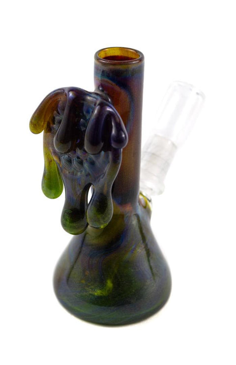 Miller | Blue Fumed Mini Pendant Rig - Peace Pipe 420