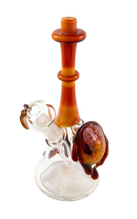 Miller | Orange Honey Drip Mini Tube - Peace Pipe 420