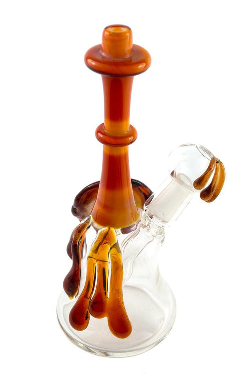 Miller | Orange Honey Drip Mini Tube - Peace Pipe 420