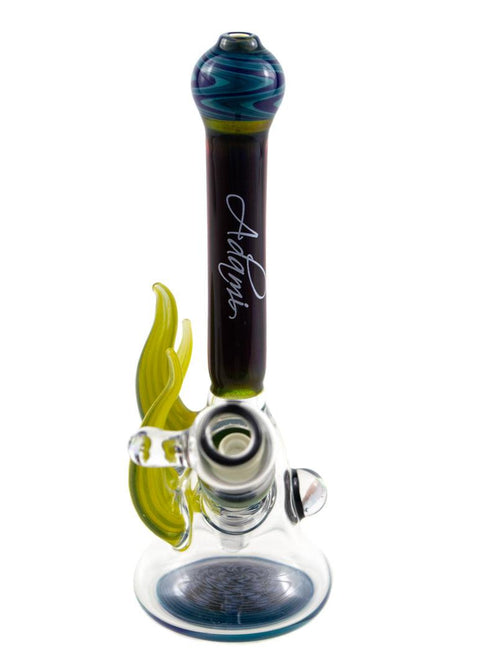 Nathan Adami | Fumed Horn Mini Tube - Peace Pipe 420