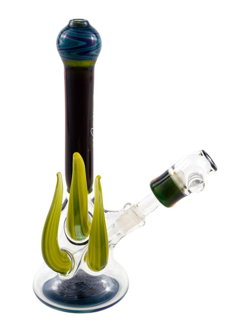 Nathan Adami | Fumed Horn Mini Tube - Peace Pipe 420