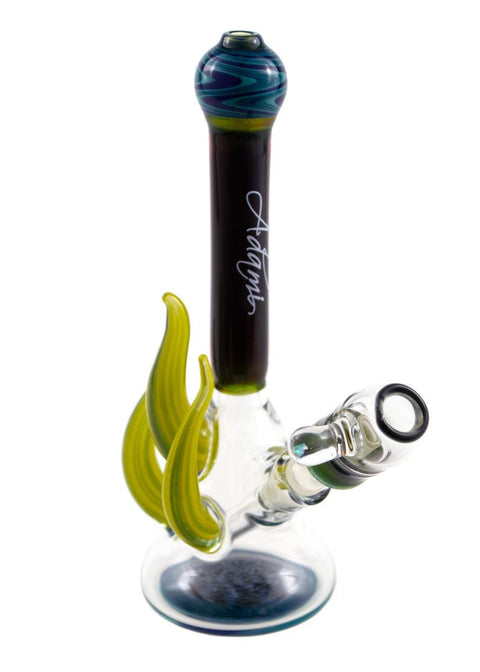 Nathan Adami | Fumed Horn Mini Tube - Peace Pipe 420