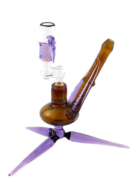 Nathan Adami | Horned Tri-Pod Rig - Peace Pipe 420