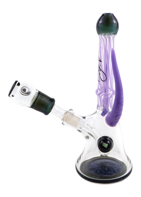 Nathan Adami | Purple Horn Mini Tube - Peace Pipe 420