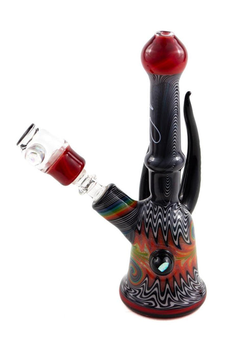 Nathan Adami | Rainbow Horn Mini Tube - Peace Pipe 420