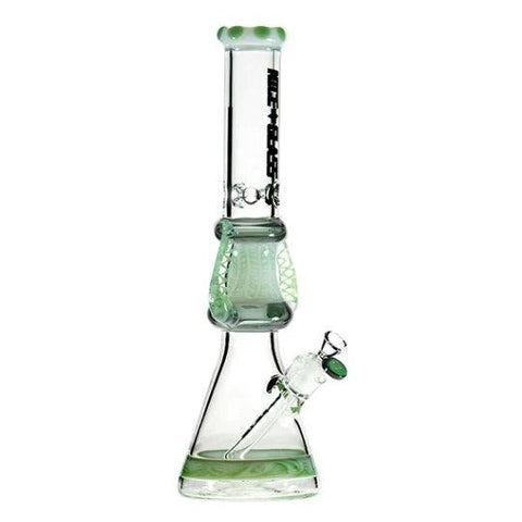 Nice Glass | 17" Crowned Diablo Bong - Peace Pipe 420