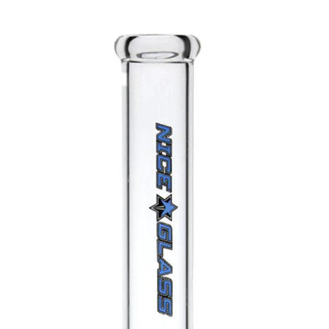 Nice Glass | 18" Beaker (9mm) - Peace Pipe 420