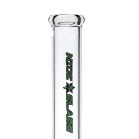 Nice Glass | 18" Beaker (9mm) - Peace Pipe 420