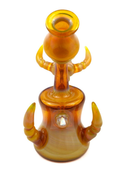 NISH | 10mm Honey Fumed Rig - Peace Pipe 420