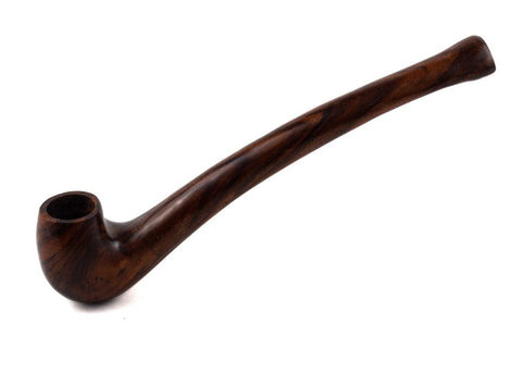 Priya | Mini Wooden Sherlock 5" - Peace Pipe 420