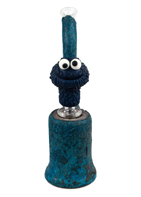 Rob Morris | Cookie Monster Rig, Dish & Dabber Set - Peace Pipe 420