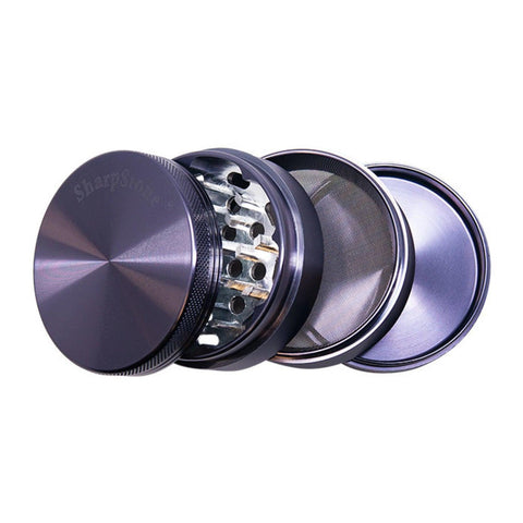 SharpStone | 1.5" 4 Piece Grinders - Peace Pipe 420