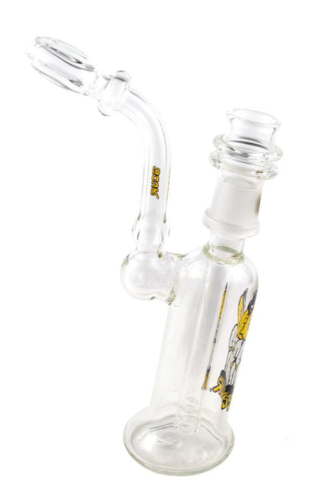 SOUR | Oil Bubbler (Clear) - Peace Pipe 420