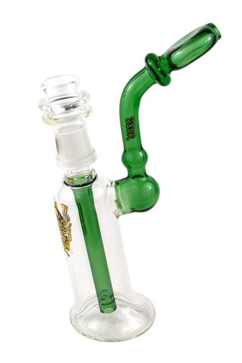 SOUR | Oil Bubbler (Green) - Peace Pipe 420